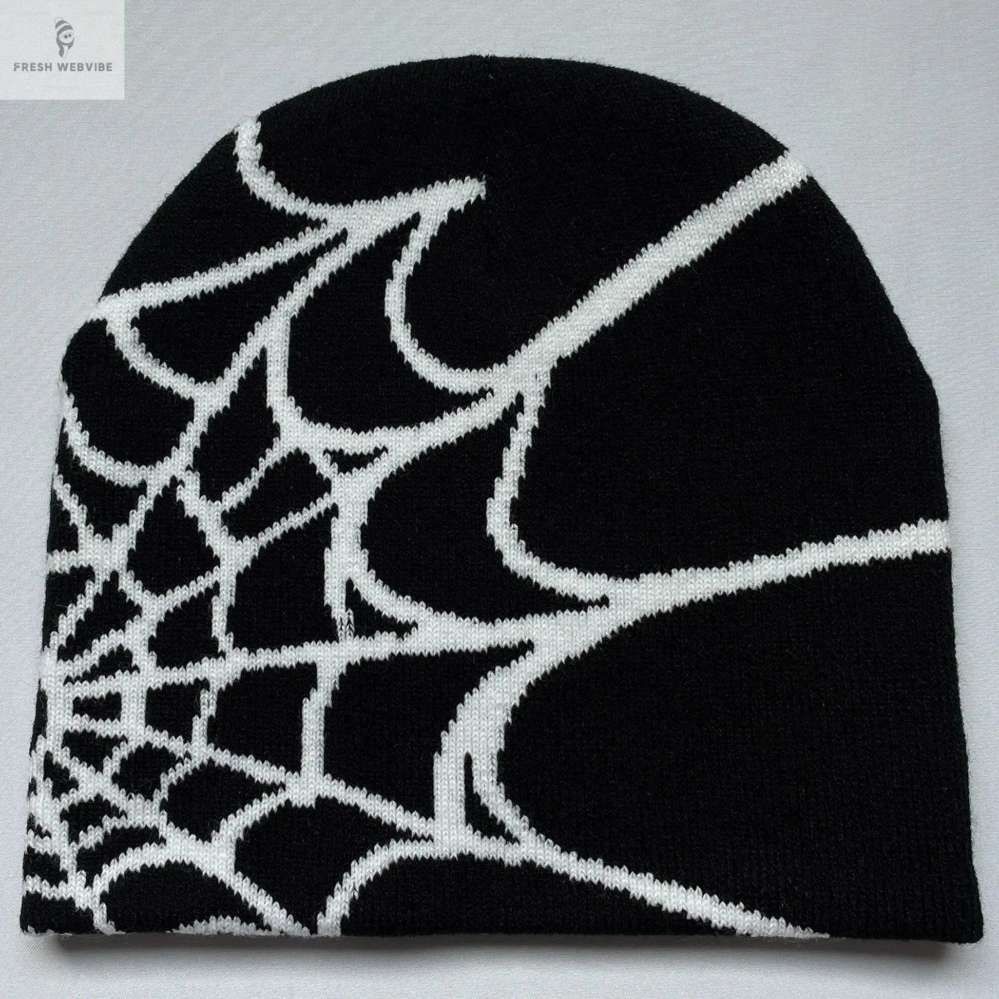 Four Seasons Men's And Women's Universal Y2K Knit Hat Spider Web Riding Outdoor Sports Fashion Hat Fresh webvibe
