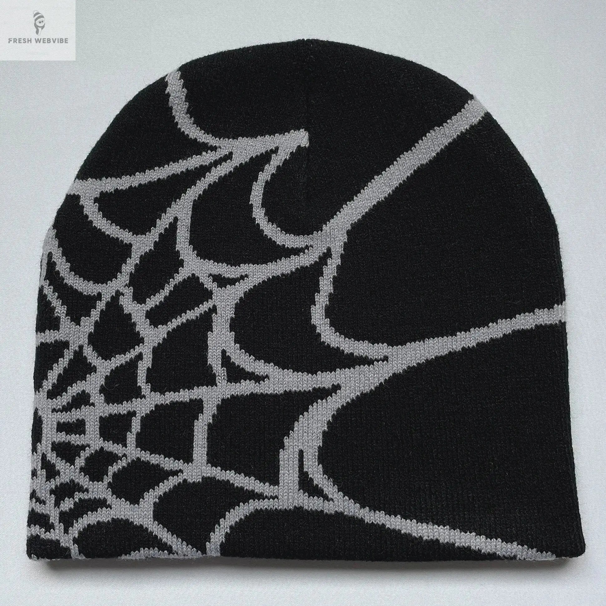Four Seasons Men's And Women's Universal Y2K Knit Hat Spider Web Riding Outdoor Sports Fashion Hat Fresh webvibe