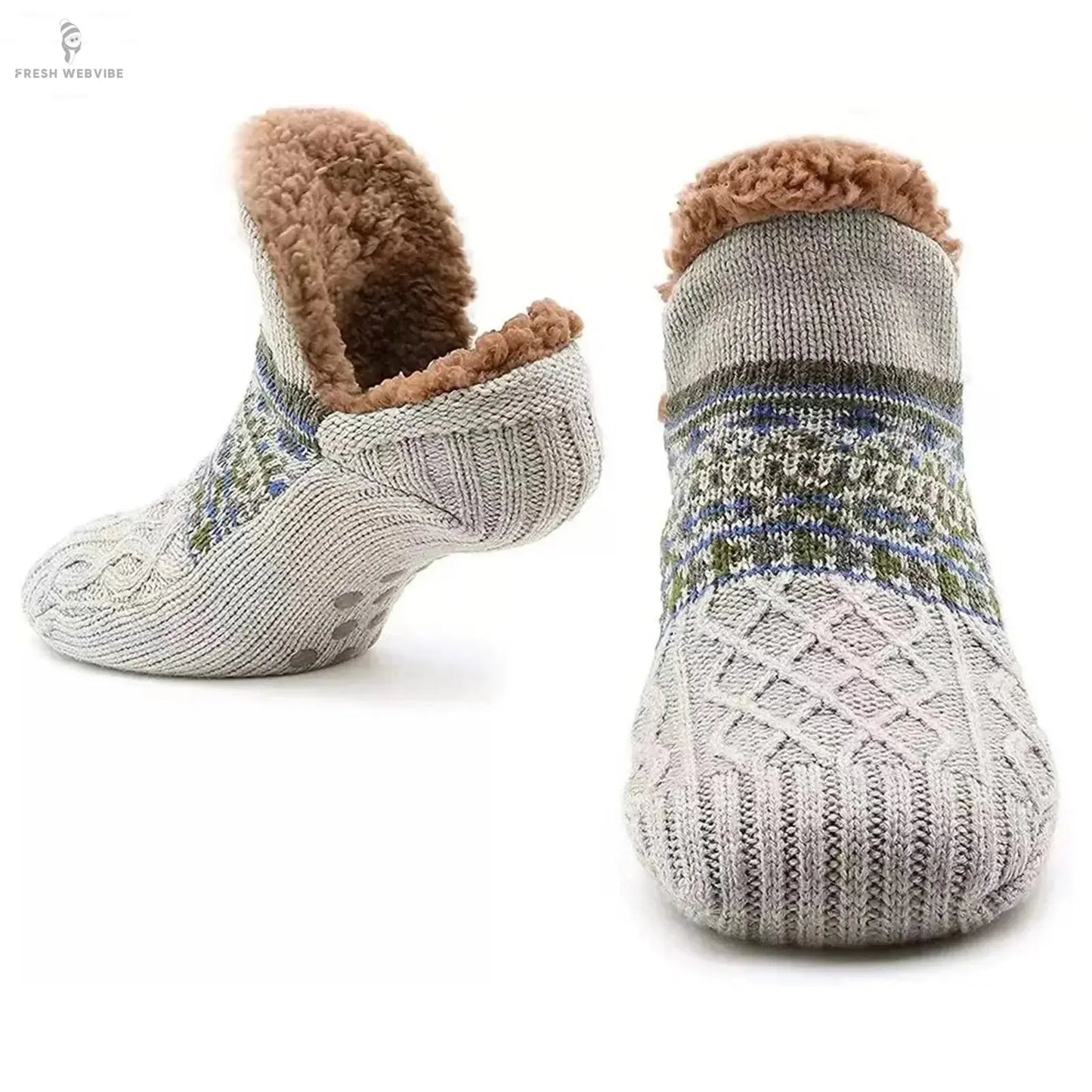 Fall and Winter Floor Socks Home Warm Women Men Socks Snow Socks Sleep Carpet Socks Slippers Socks Men Non-slip Yoga Socks 2025 Fresh webvibe