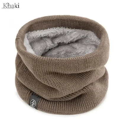 Fashion Soft Knitted Neck Warmer Sports Scarf Women Men Face Cover Winter Skating Running Hiking Scarves Thick Cold-proof Collar Fresh webvibe