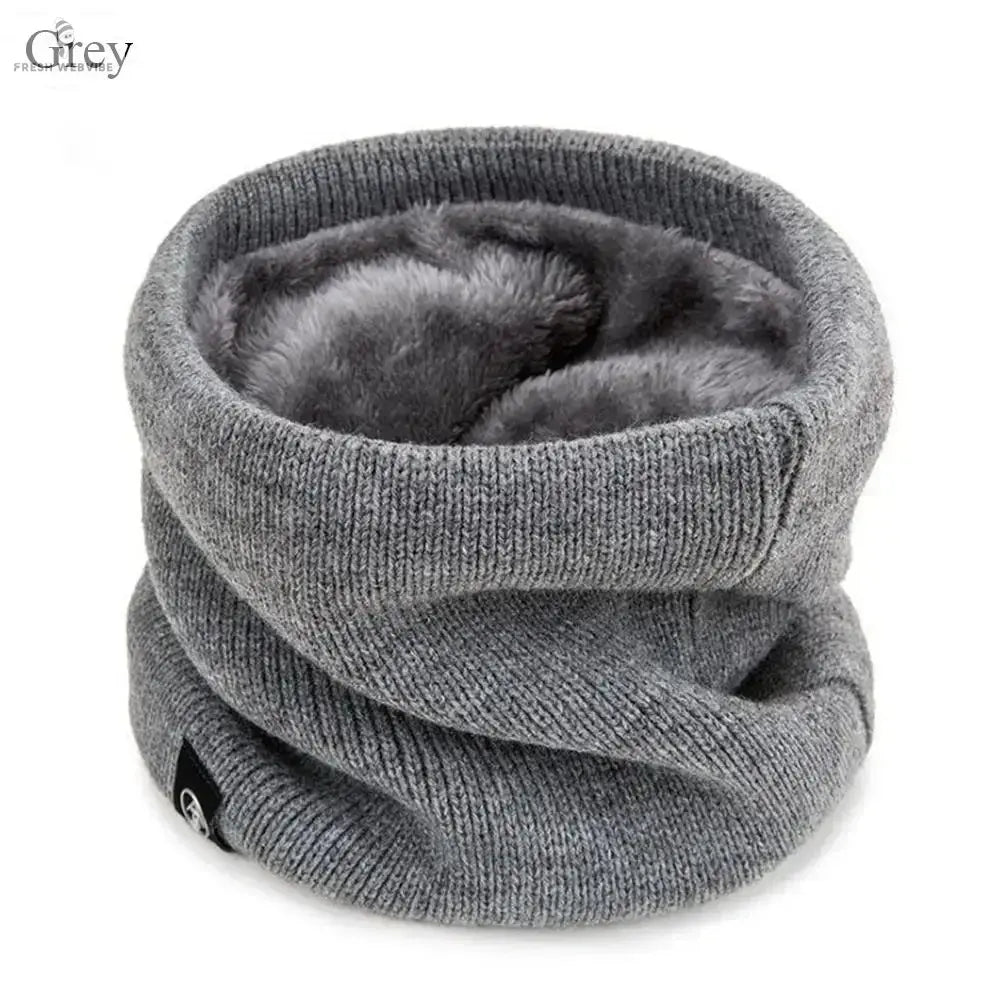 Fashion Soft Knitted Neck Warmer Sports Scarf Women Men Face Cover Winter Skating Running Hiking Scarves Thick Cold-proof Collar Fresh webvibe