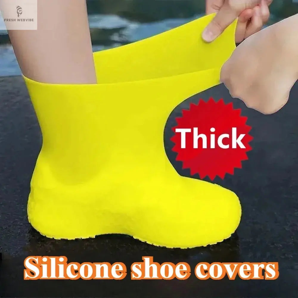 Rain Shoe Covers Waterproof Covers for Shoes Protector Cover Boots Gear Household Merchandises Home Garden Fresh webvibe