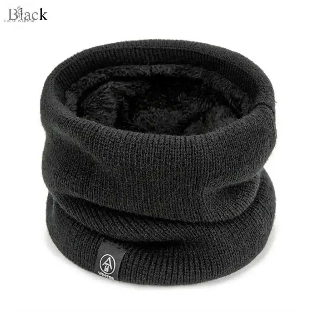 Fashion Soft Knitted Neck Warmer Sports Scarf Women Men Face Cover Winter Skating Running Hiking Scarves Thick Cold-proof Collar Fresh webvibe