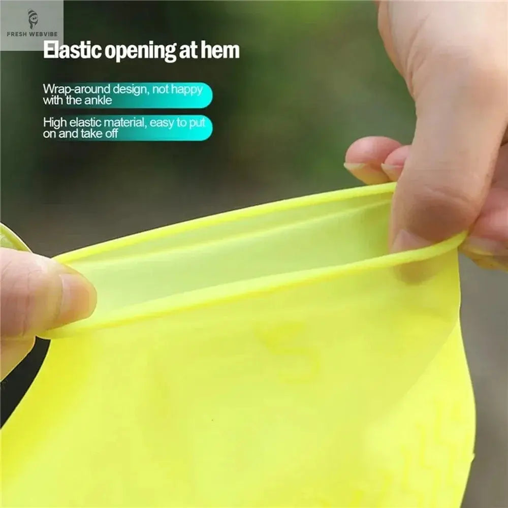 Rain Shoe Covers Waterproof Covers for Shoes Protector Cover Boots Gear Household Merchandises Home Garden Fresh webvibe